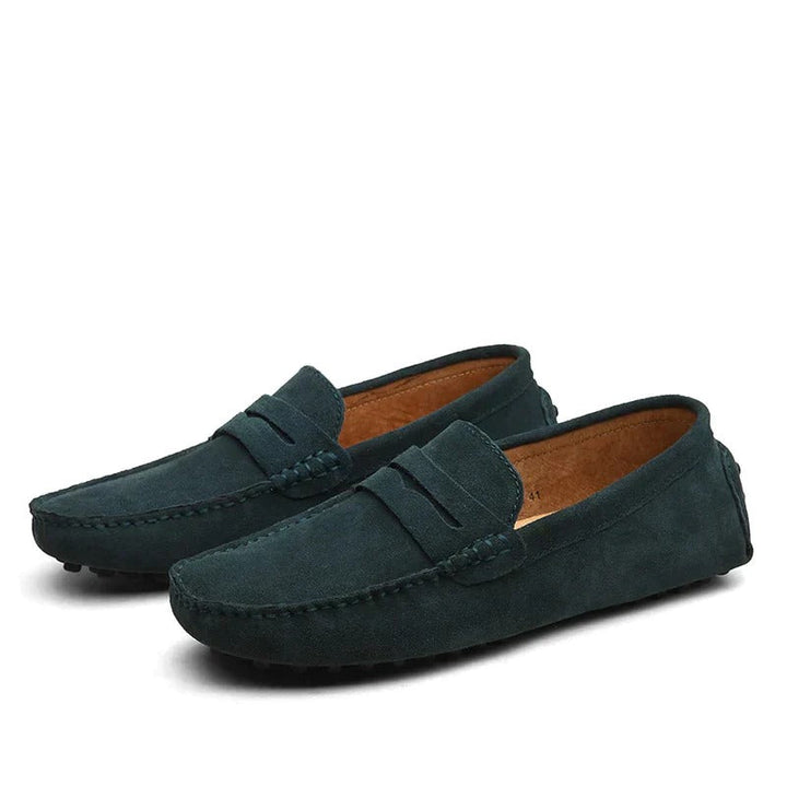 Suède herenloafers in Italiaanse stijl - Robert