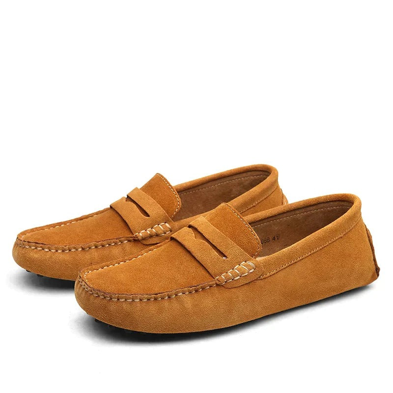 Suède herenloafers in Italiaanse stijl - Robert