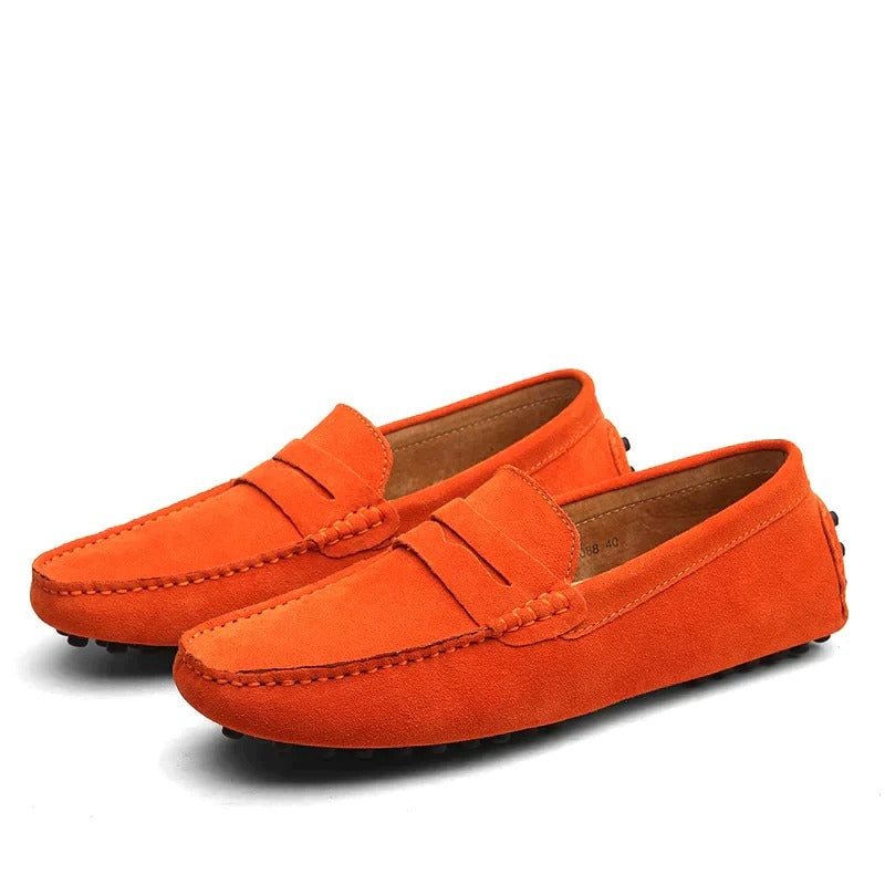 Suède herenloafers in Italiaanse stijl - Robert