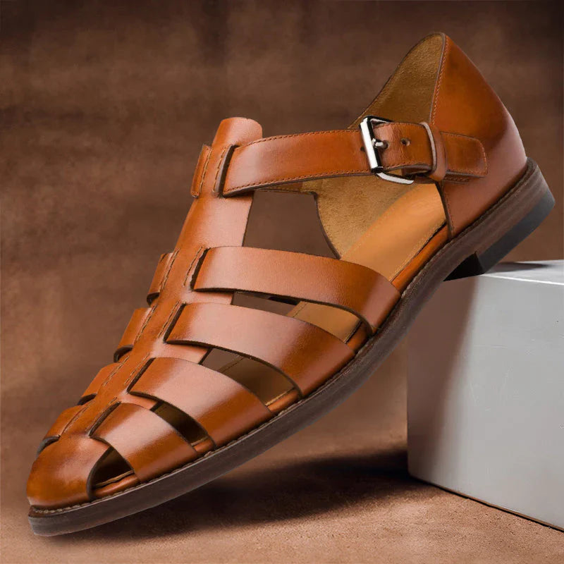 Blaise – Leren Herensandalen Met Comfort En Stijl (Pre-sale)