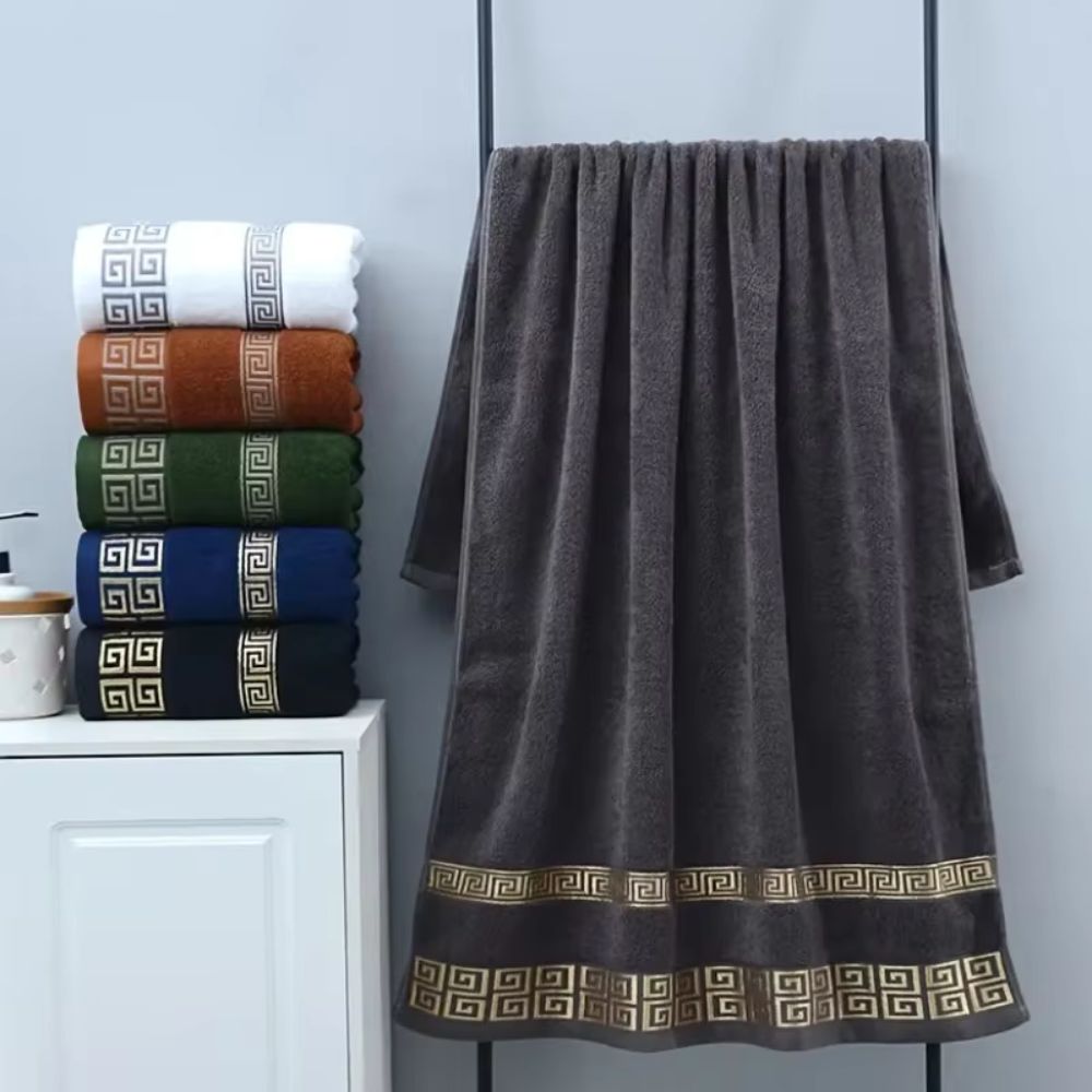 Luxe Katoenen Handdoekenset met Zachte Terry