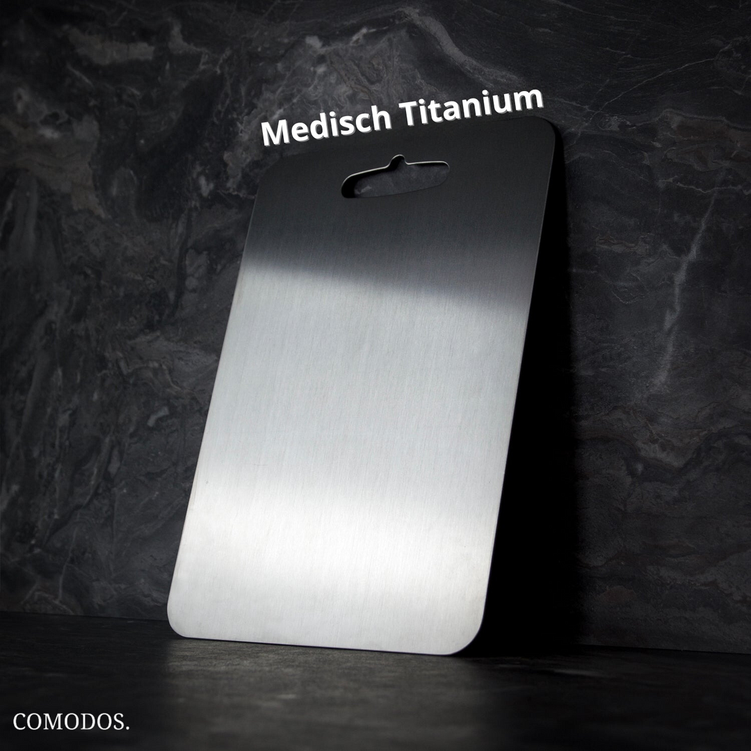 CleanEdge | 100% Pure Titanium Snijplank