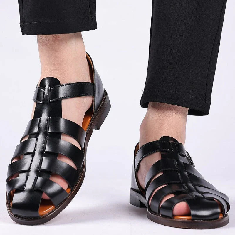 Blaise – Leren Herensandalen Met Comfort En Stijl (Pre-sale)