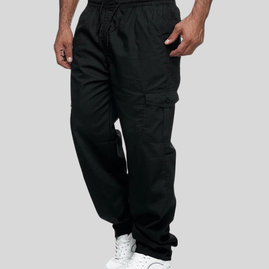 Heren outdoorbroek met multi-pocket design