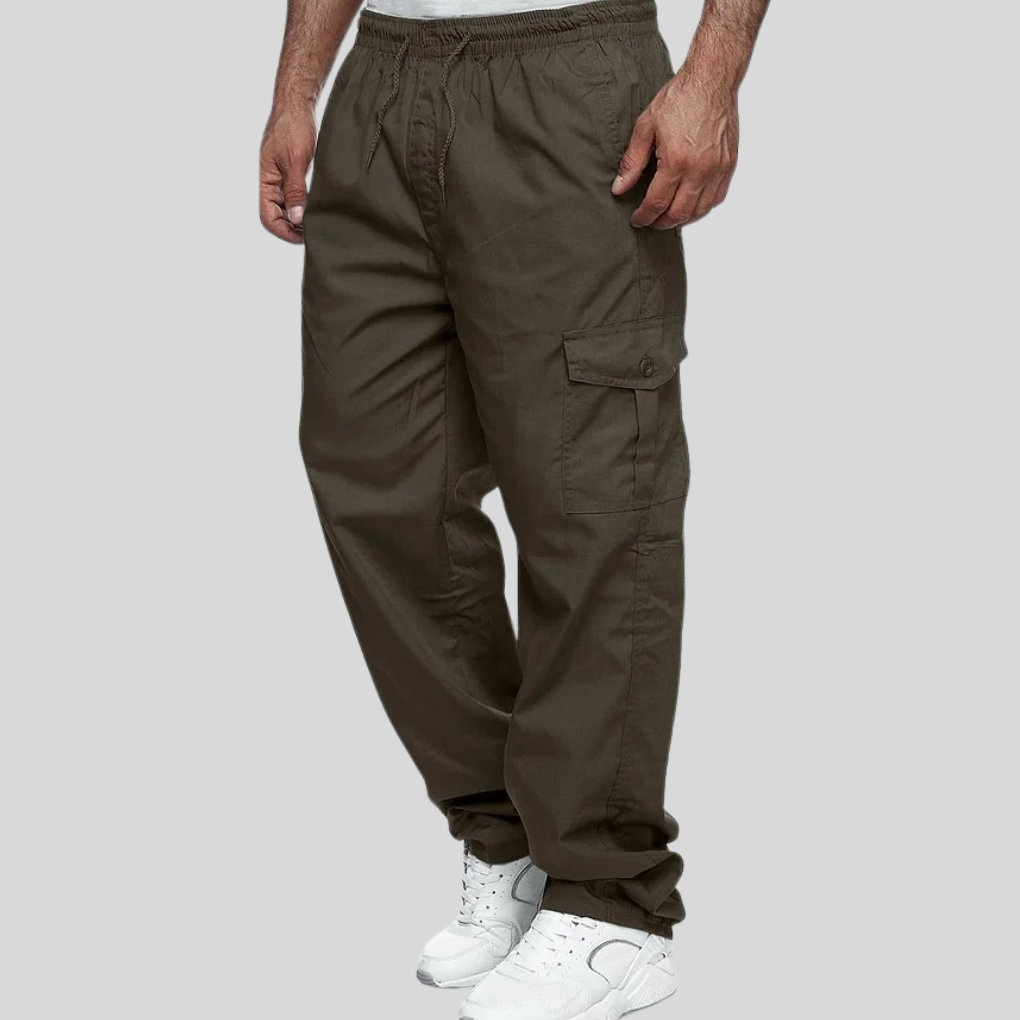 Heren outdoorbroek met multi-pocket design