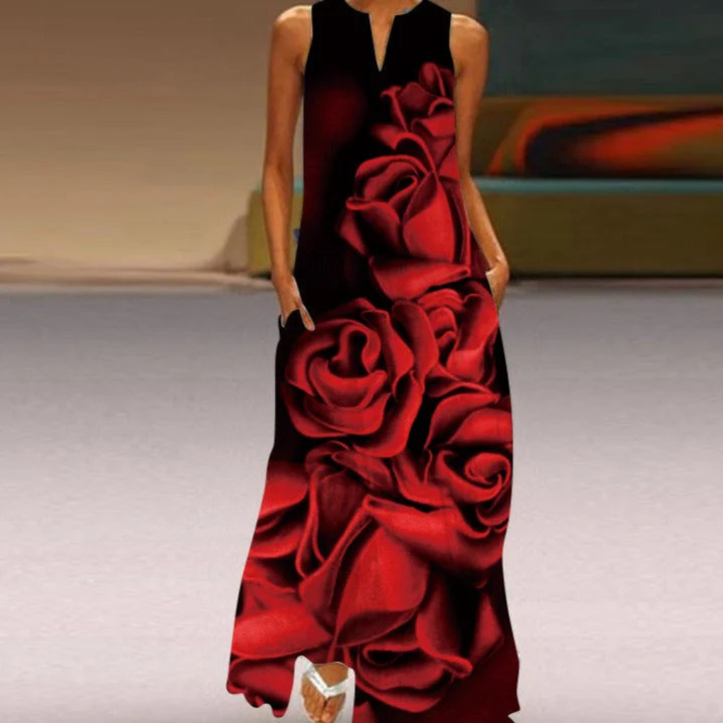 Mouwloze jurk voor dames – elegante vorm