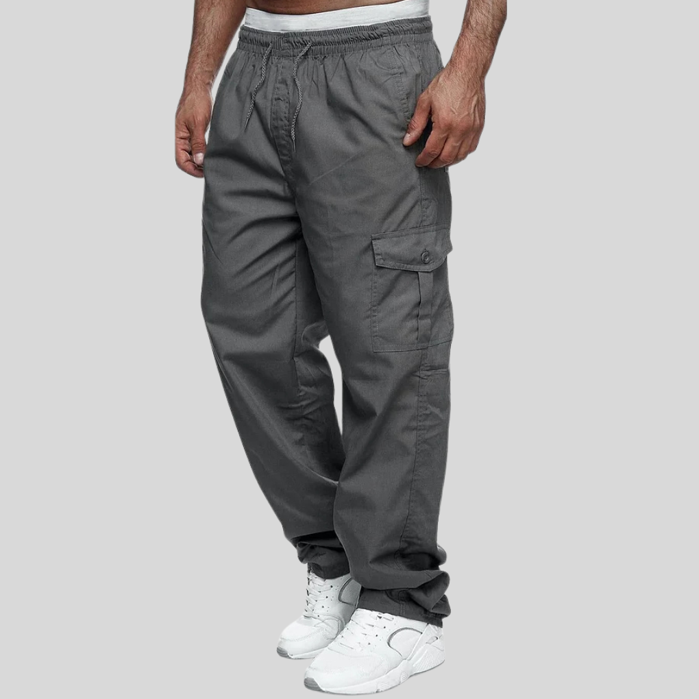 Heren outdoorbroek met multi-pocket design