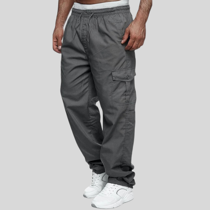 Heren outdoorbroek met multi-pocket design