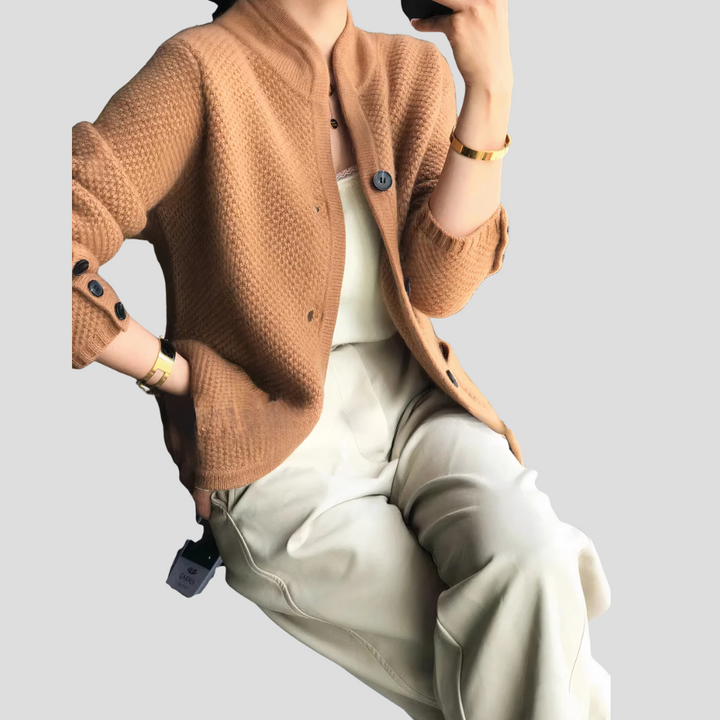 Kasjmier vest voor dames