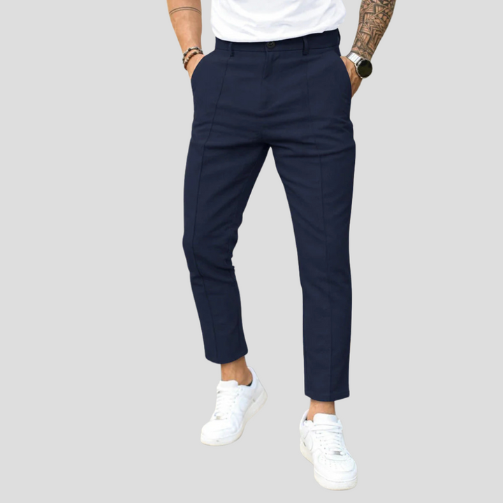 Heren vrijetijdsbroeken – Casual elegantie met alledaagse aantrekkingskracht