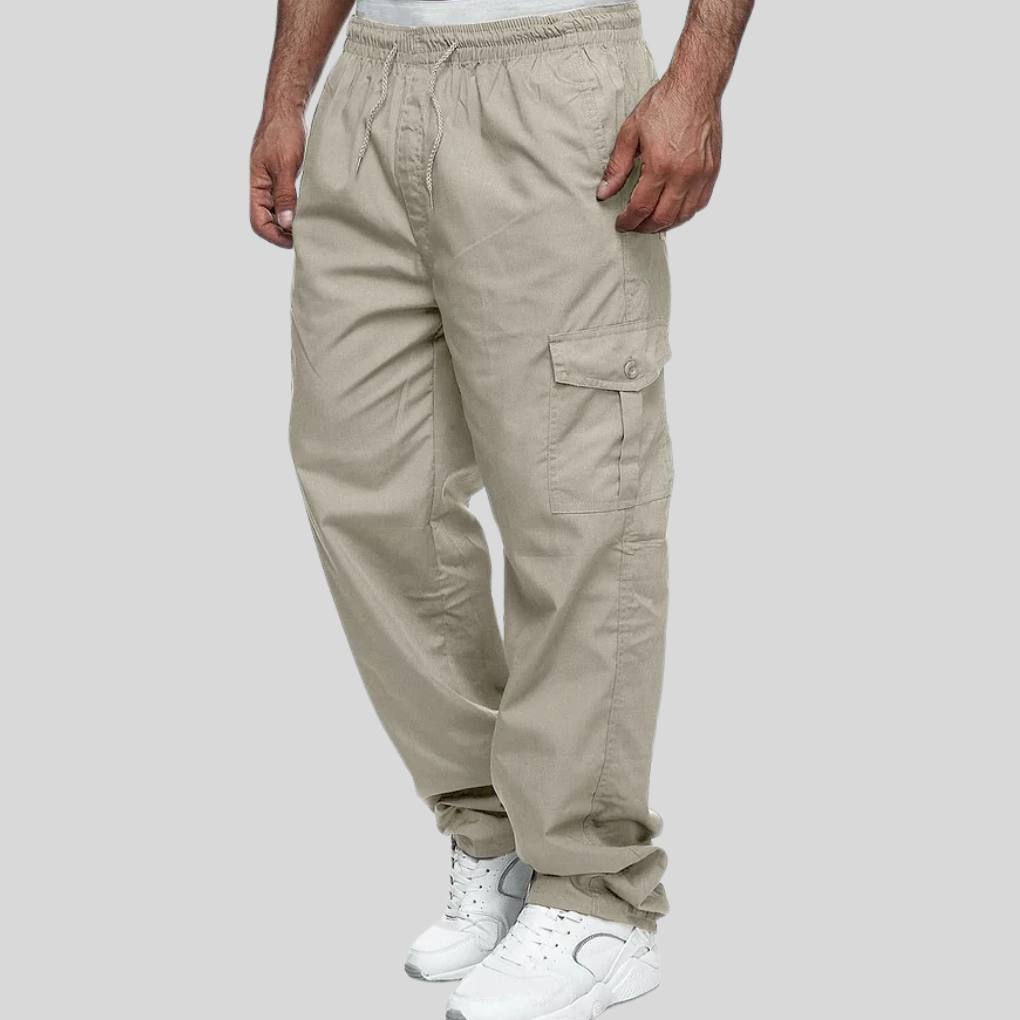 Heren outdoorbroek met multi-pocket design