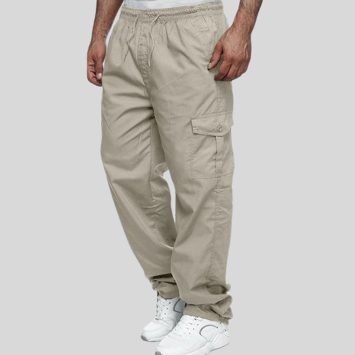 Heren outdoorbroek met multi-pocket design