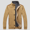 Heren vest met pluche voering