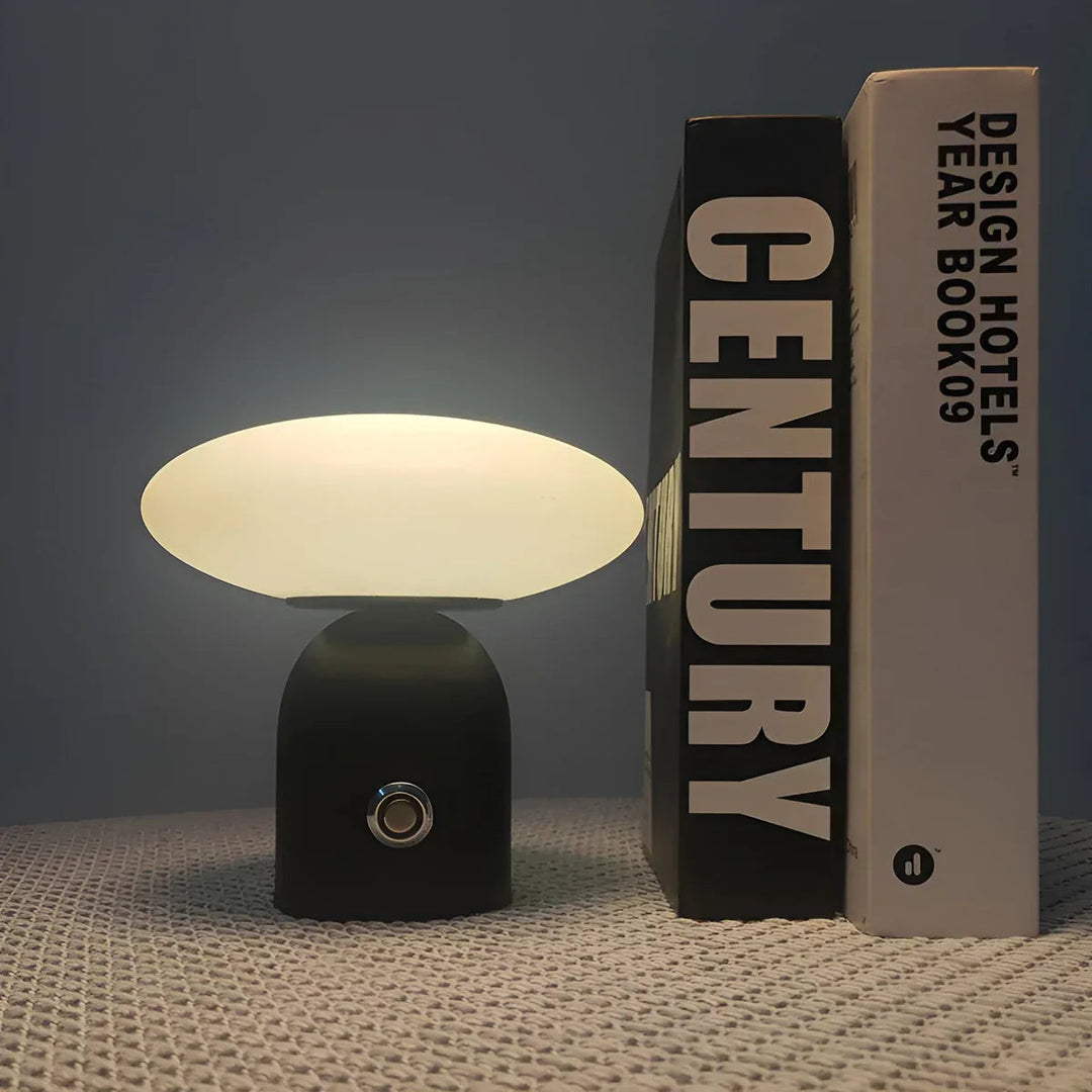 NordicGlow - Draadloze Design Paddenstoellamp met Touch Dimmer voor Sfeervol Interieur