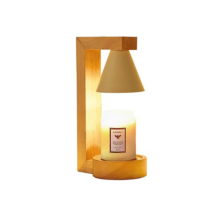 GlowLume - Kaarsverwarmerlamp met Stijlvol Design voor Rookvrije Geurervaring