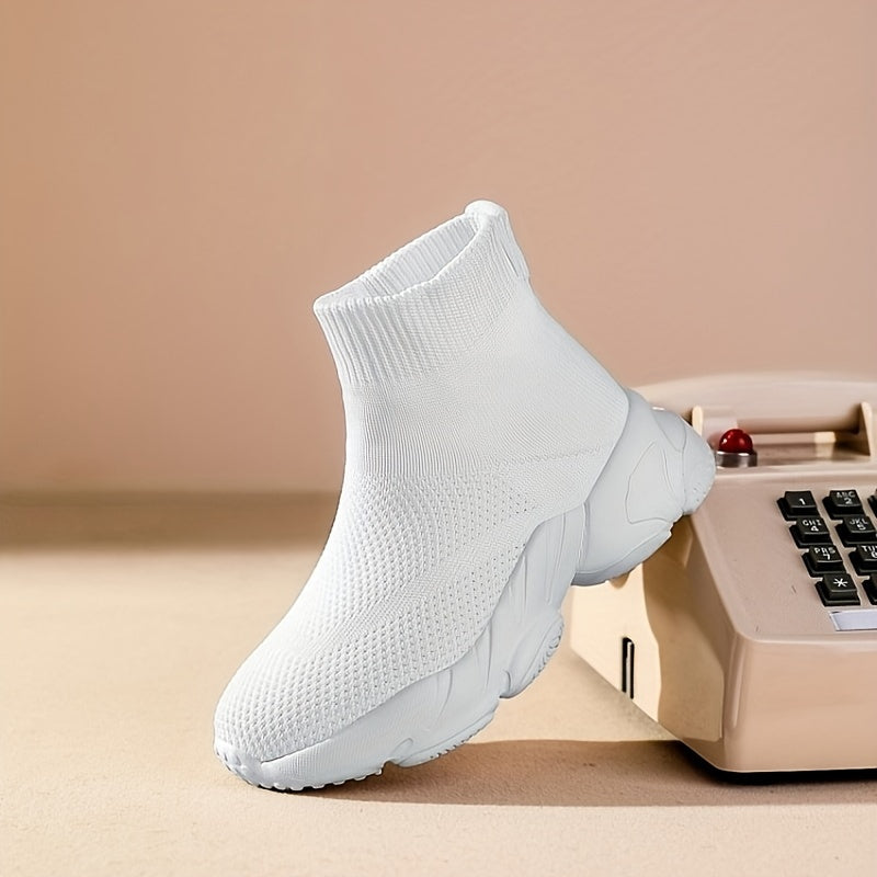 Jongens meisjes sok schoenen geweven ademend schoenen - Lucky