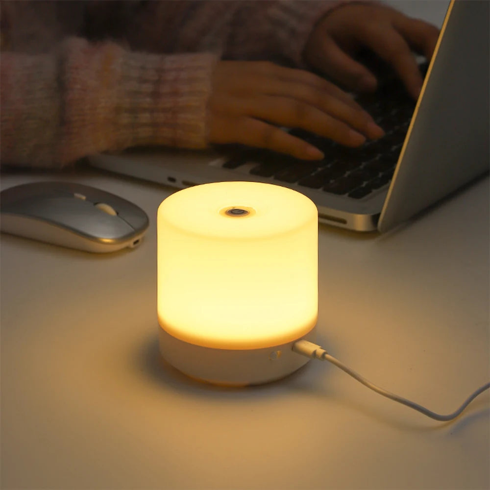 GlowLite - Compacte LED Nachtlamp met USB en Aanraakdimming