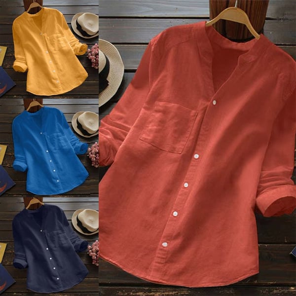 Blouse dames linnen - Marcela