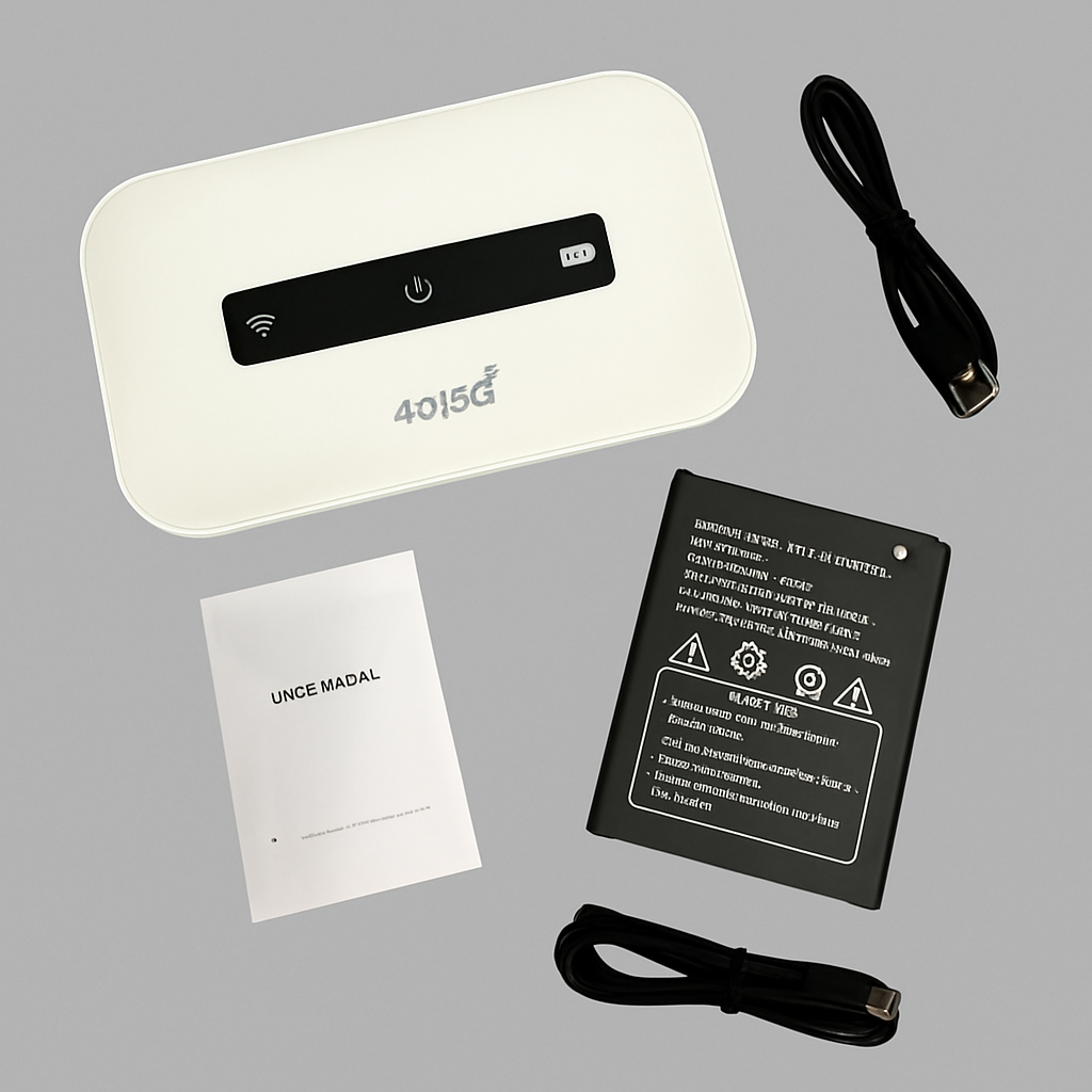 Draagbare wifi-router – internettoegang onderweg
