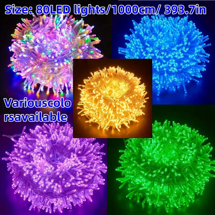 GlowBright - LED Sfeer Verlichting 10m, Multi-Kleur Voor Feestelijke Decoratie