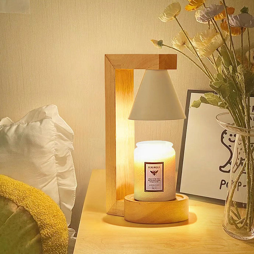 GlowLume - Kaarsverwarmerlamp met Stijlvol Design voor Rookvrije Geurervaring