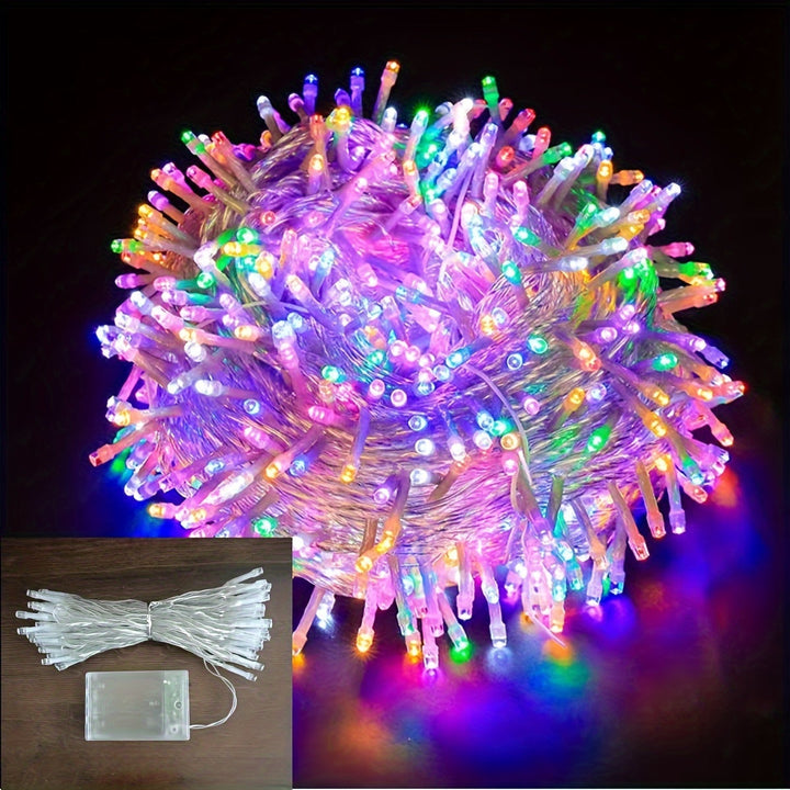 GlowBright - LED Sfeer Verlichting 10m, Multi-Kleur Voor Feestelijke Decoratie