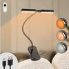 BrightLite - USB Oplaadbaar Clip-on Boeklampje met 3 Kleuren & 8 Helderheidsniveaus