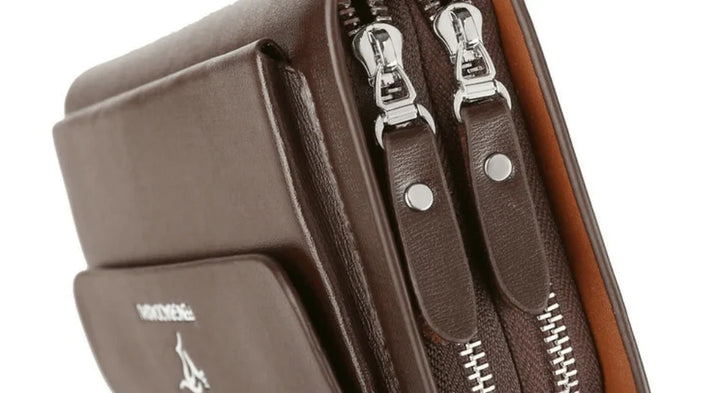 Korren – Leren Heren portemonnee voor een Stijlvolle en Georganiseerde Look