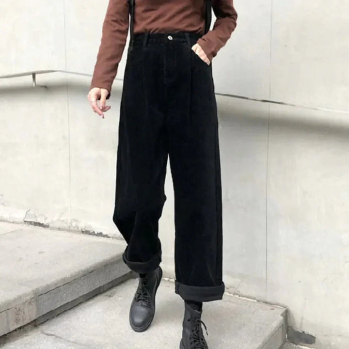 Corduroy broek voor dames