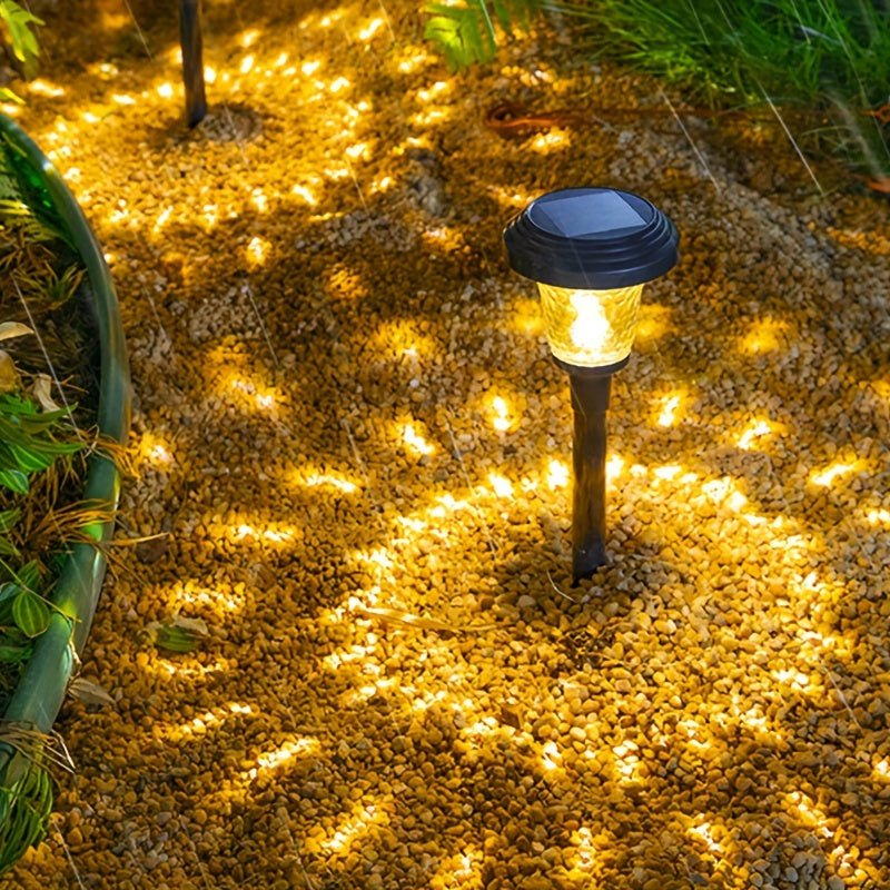 SunGlow - Zonne-energie LED Tuinlampen Set (6 Stuks) | Energiezuinig & Stijlvol