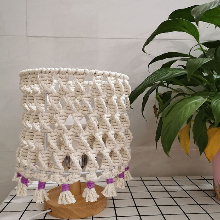 GlowRope - Handgemaakte Touwlamp met Warme LED Verlichting voor Sfeervol Interieur