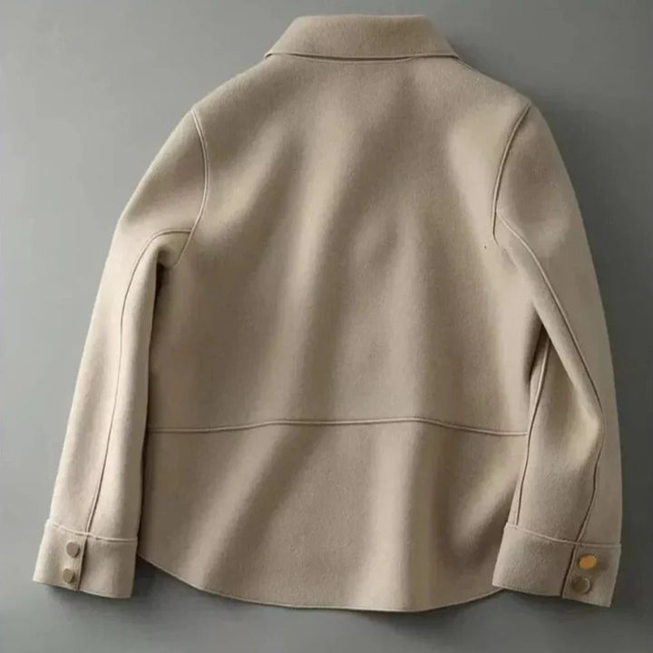 Winterjas met knoopjes voor dames