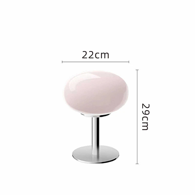 GlowLite - Draadloze Bauhaus Tafellamp met Dimbare LED