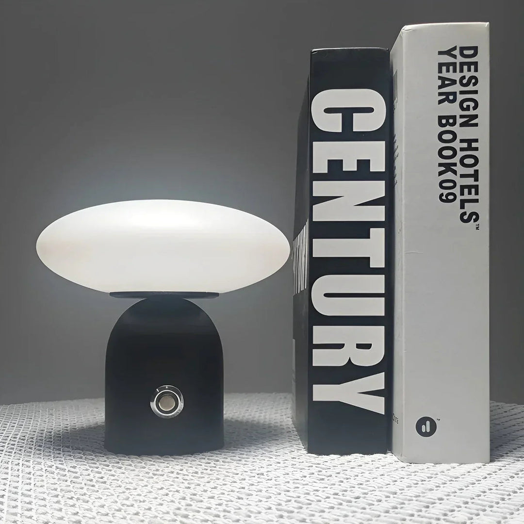 NordicGlow - Draadloze Design Paddenstoellamp met Touch Dimmer voor Sfeervol Interieur