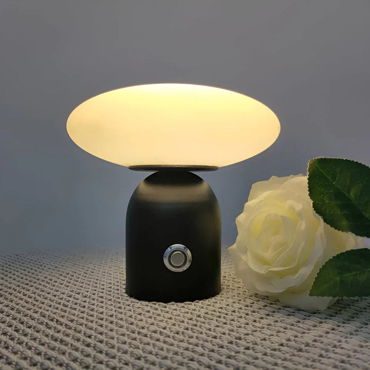 NordicGlow - Draadloze Design Paddenstoellamp met Touch Dimmer voor Sfeervol Interieur