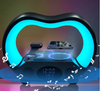 GlowLume - 6-in-1 Slimme LED Nachtlamp met Bluetooth Speaker & Draadloos Opladen