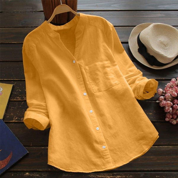 Blouse dames linnen - Marcela