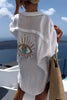 Arianna - Casual damesshirt met paillettenkralen