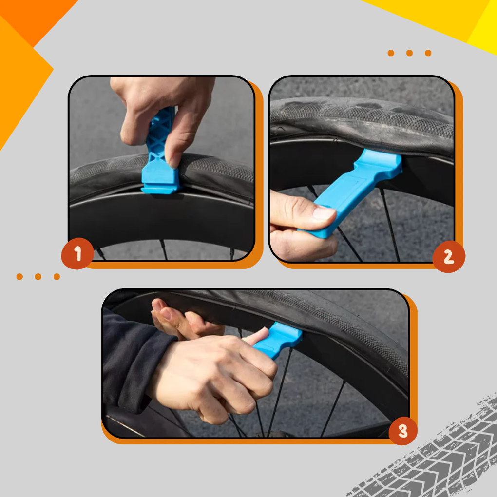 Bicycle Tire Lever – Compact Tool for Tire RemovalFietsbandenlichter – Compacte tool voor het verwijderen van banden