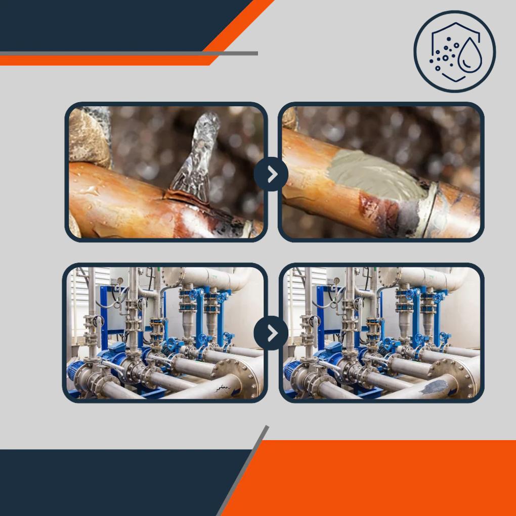 Metaalreparatielijm 50 g - Waterdichte verbindingsformule