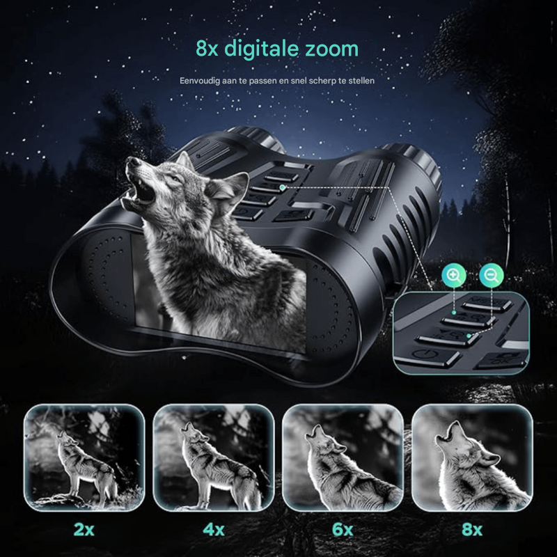 Ultra HD Nachtzicht IR Verrekijker