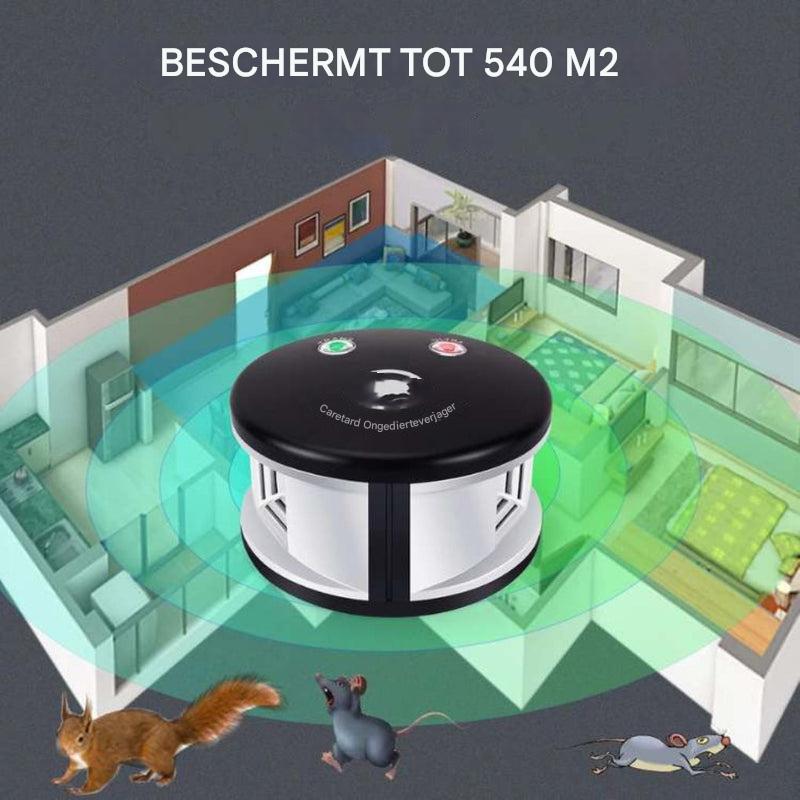 Milieuvriendelijke rattenverjager voor binnen