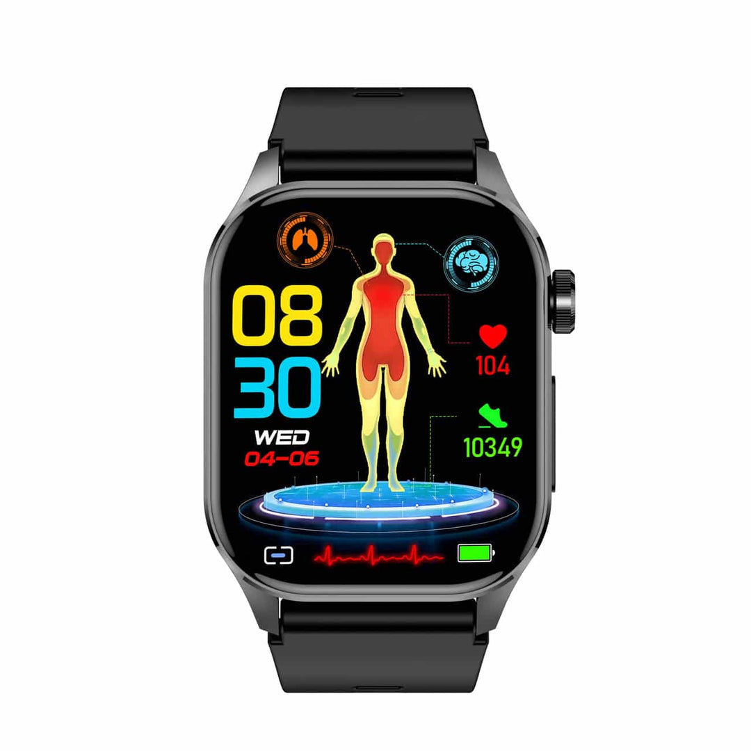 LifeSync – Geavanceerde Smartwatch met EKG, Bloedsuiker- en Bloeddrukmonitoring