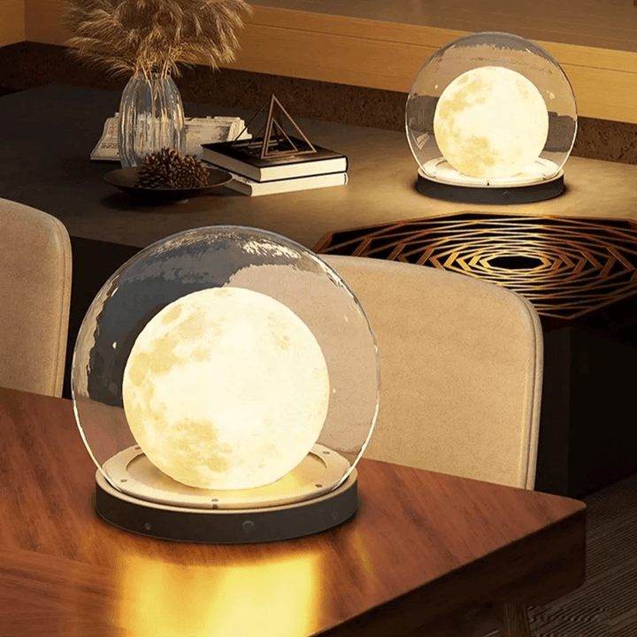 Moderne buitenlamp - Design in maanvorm