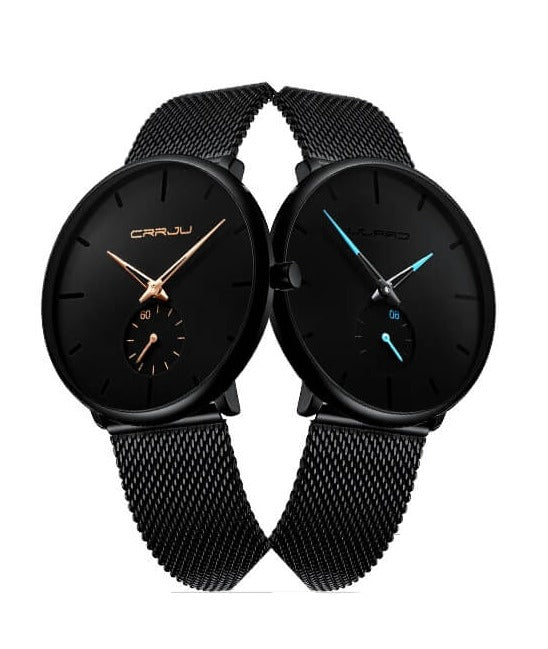 Luxe Quartz Horloge