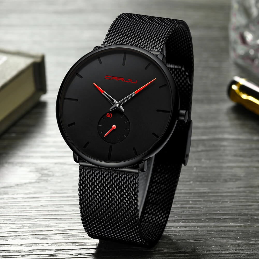Luxe Quartz Horloge