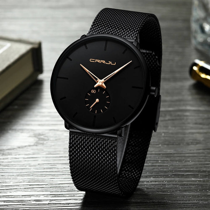 Luxe Quartz Horloge