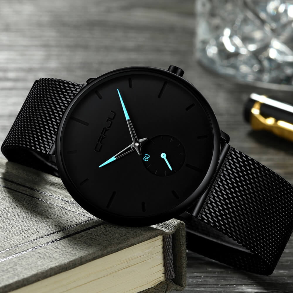 Luxe Quartz Horloge