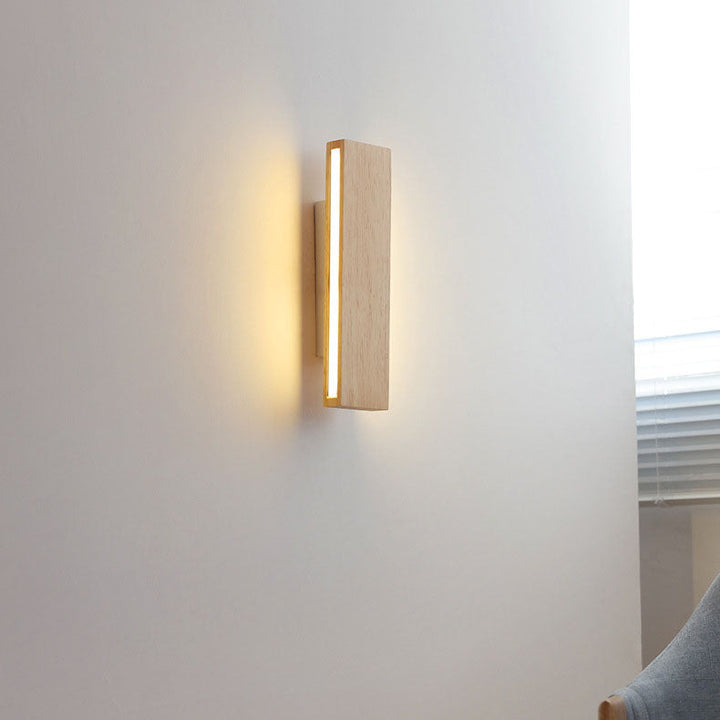 Japanse LED-wandlamp | Minimalistische draaibare wandlamp