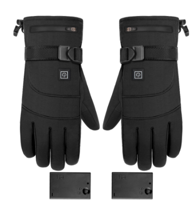 Verwarmde motorhandschoenen met touchscreen en 3 standen
